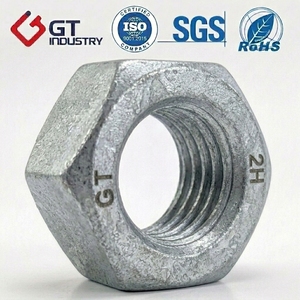 ASTM A194 2H Hot Dip Galvanized Hex Nuts for Oil & Gas Project