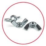 Electroless Nickel Plated Wing Nuts