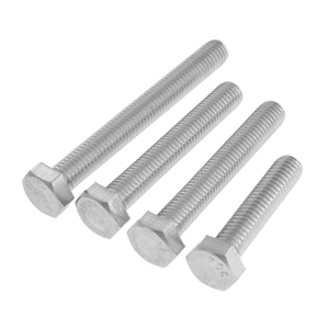 Factory Direct Sale M10 304 Stainless Steel DIN933 Hex Bolts