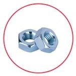 Blue Zinc Plated Nuts