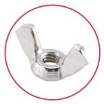 Wing Nuts Hand Tightening