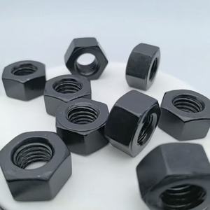 Zinc Plated Black Oxide ASTM A194 2H Alloy Steel Hex Nuts High Strength Grade