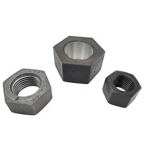 Custom Hex Flange Nuts M12-M100 Heavy Duty Fasteners